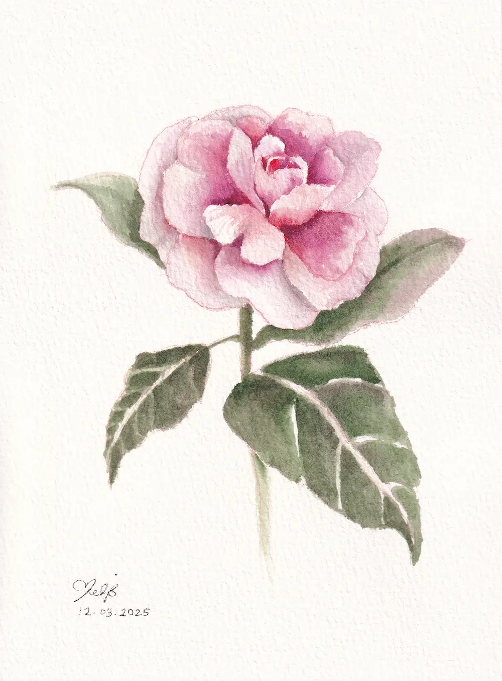 Watercolour painting